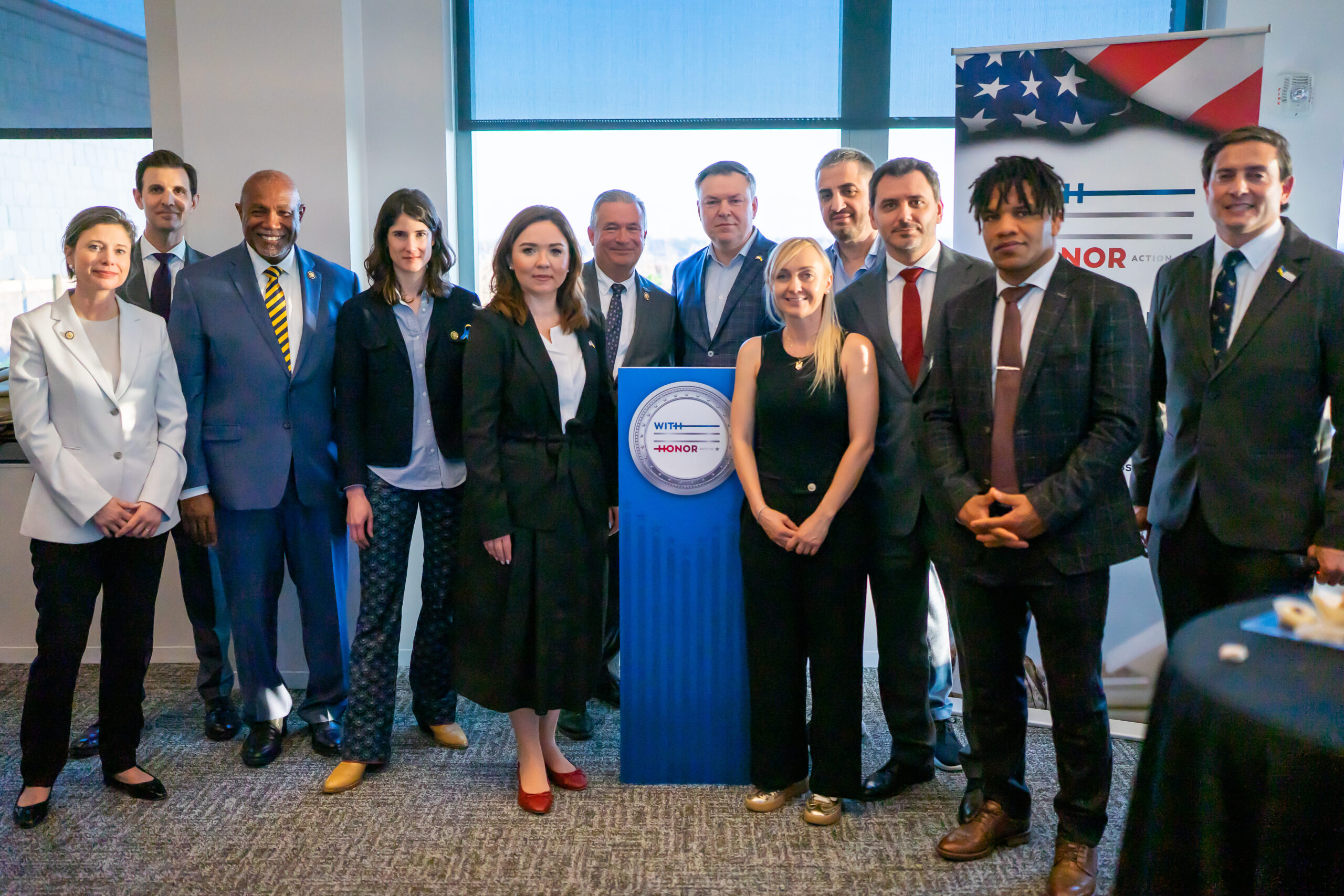 With Honor Action hosts a delegation of Ukrainian Members of Parliament