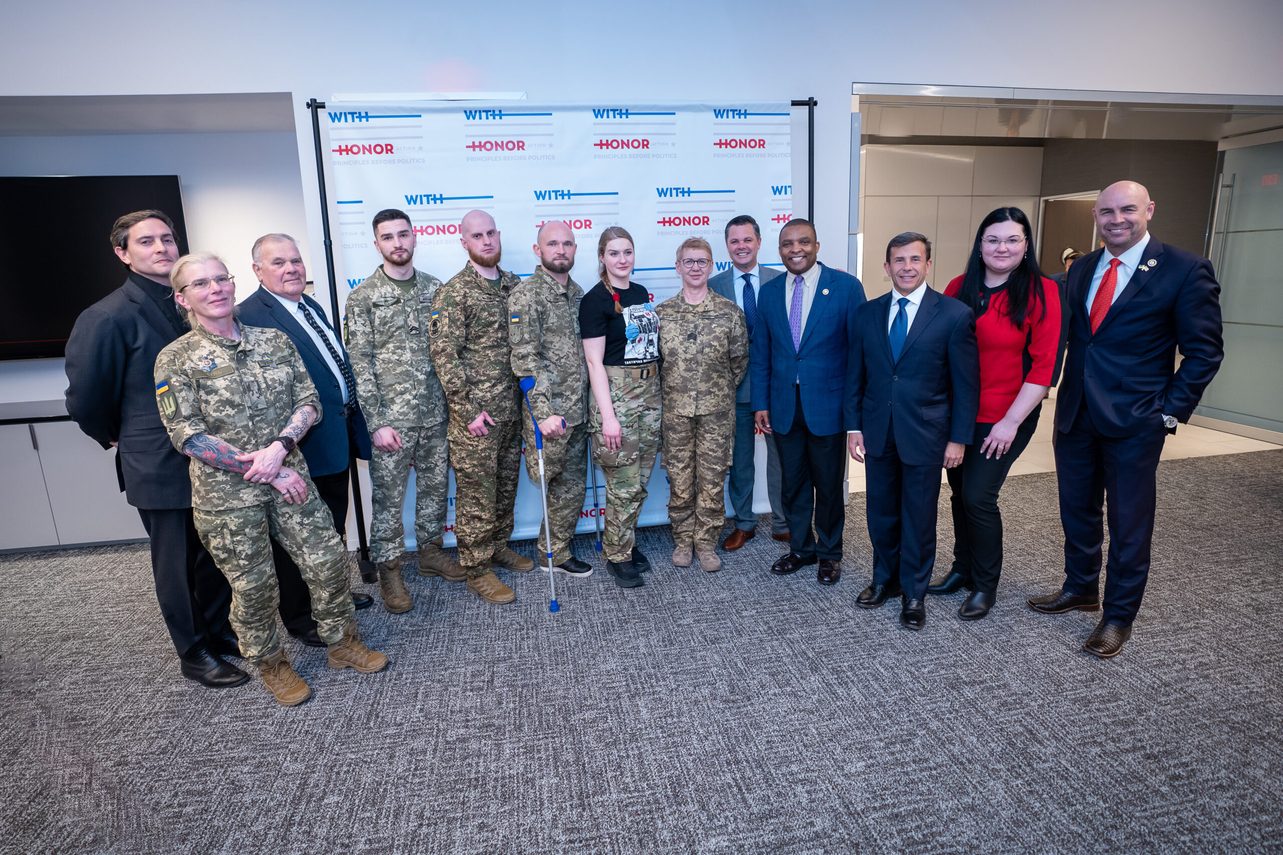 With Honor Action hosts Ukrainian warfighters